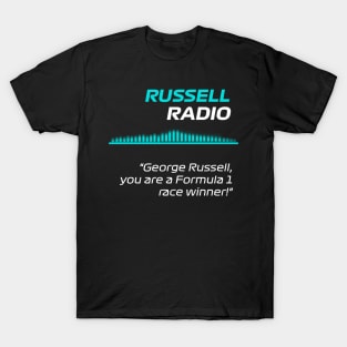 Race winner - George Russell F1 Radio T-Shirt